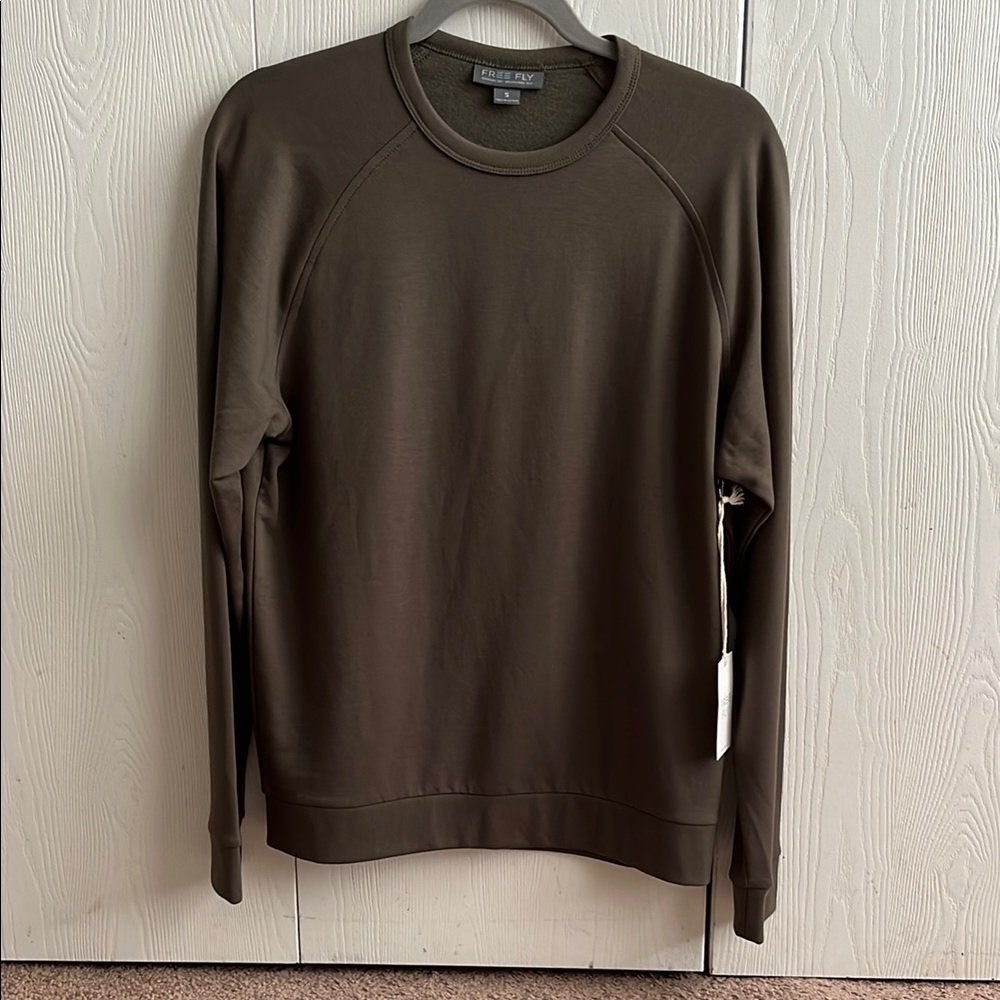 Free Fly Apparel Green Long Sleeve Tee